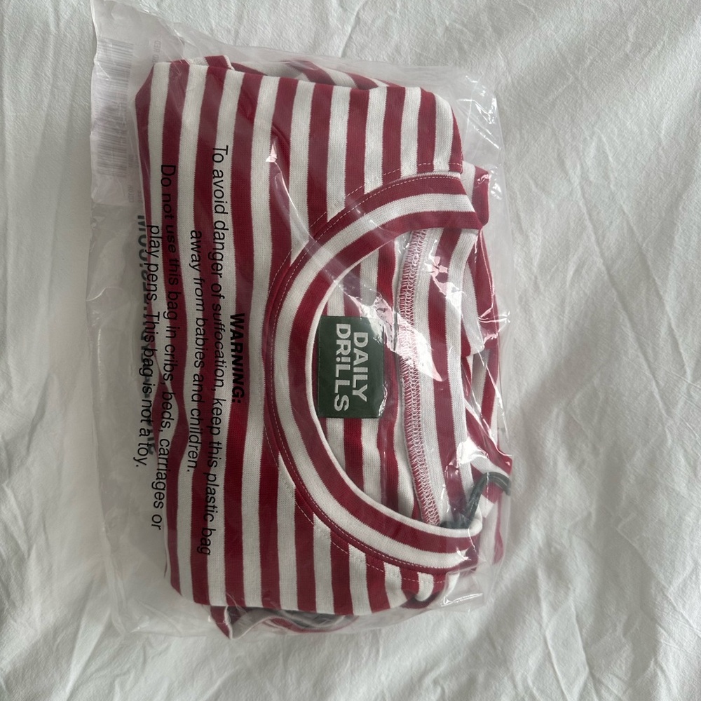 Daily Drills Striped Women’s.- not in the plastic wrap but I only wore this once